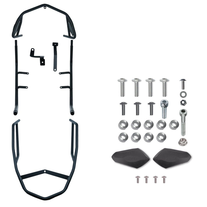 GP Kompozit Engine Guard / Crash Bar Black Compatible with Honda SH125i 2024-2025