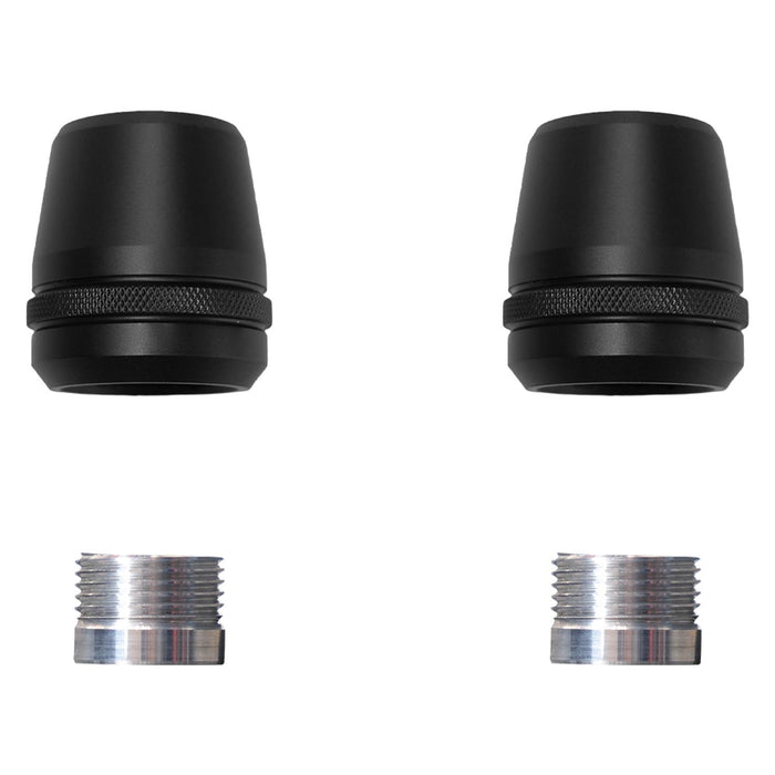 GP Kompozit Front Axle Sliders / Protection Sliders Black Compatible with Honda PCX125 / PCX150 2018-2026