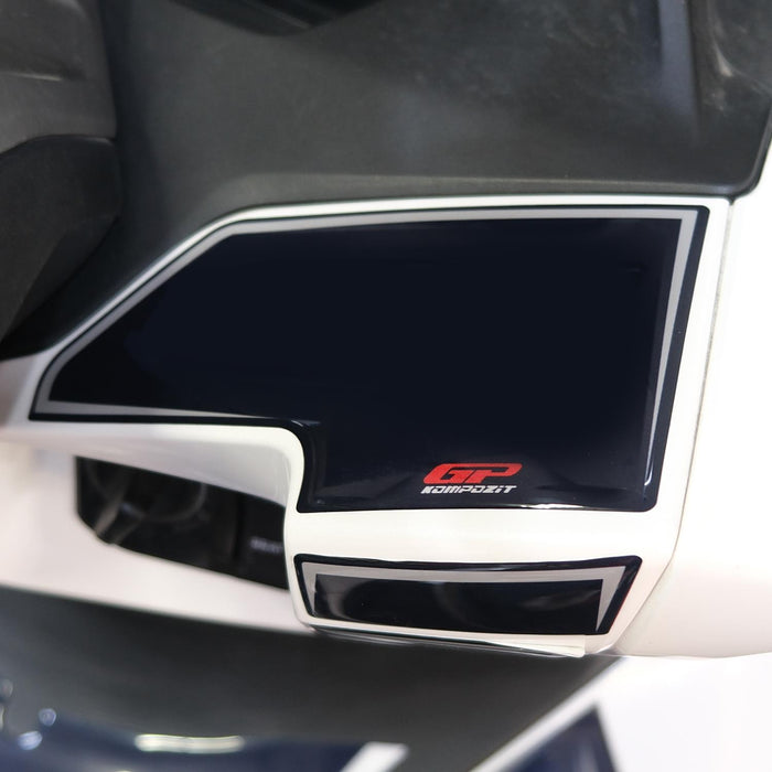 GP Kompozit Full Pocket Pad / Storage Liner Grey Compatible with Honda PCX125 2025-2026