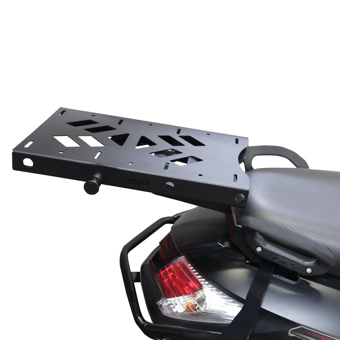 GP Kompozit Sliding Rear Luggage Rack / Top Case Carrier Black Compatible with Hero DASH 110 / DASH 125 2022-2025