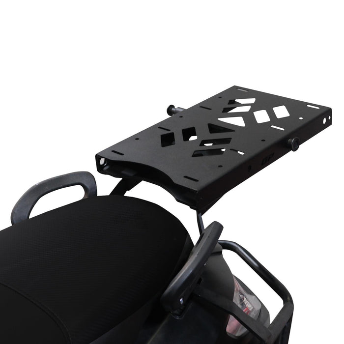 GP Kompozit Sliding Rear Luggage Rack / Top Case Carrier Black Compatible with Hero DASH 110 / DASH 125 2022-2025