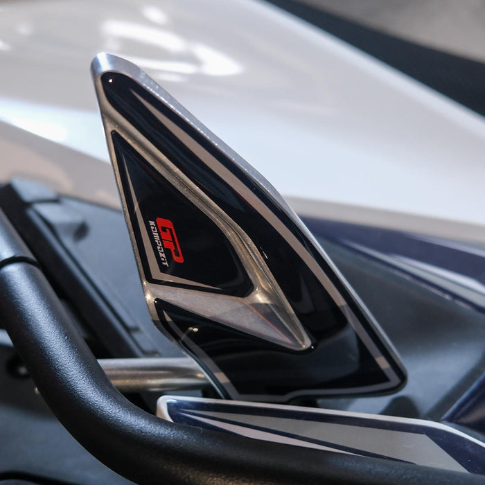 GP Kompozit Pillion Footrest Pad Blue Compatible with Honda PCX125 2025-2026