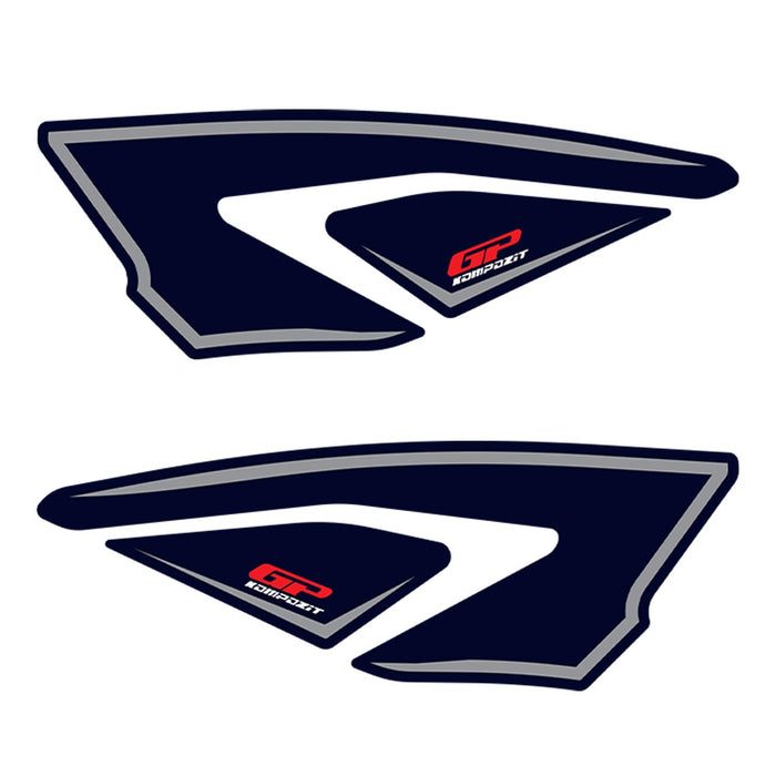 GP Kompozit Pillion Footrest Pad Blue Compatible with Honda PCX125 2025-2026