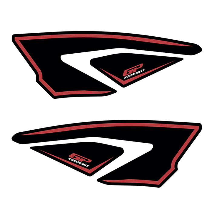 GP Kompozit Pillion Footrest Pad Red Compatible with Honda PCX125 2025-2026