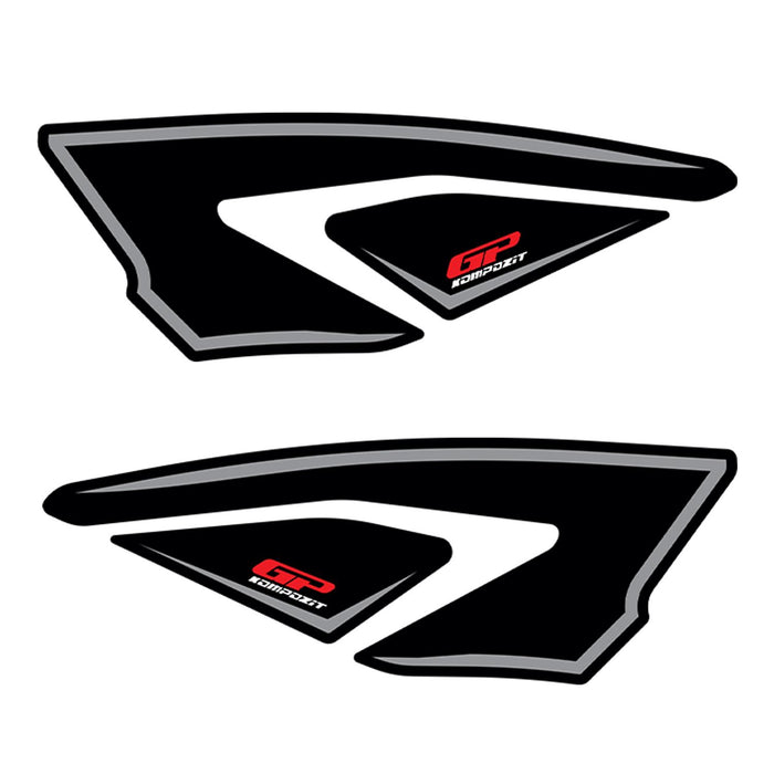 GP Kompozit Pillion Footrest Pad Grey Compatible with Honda PCX125 2025-2026