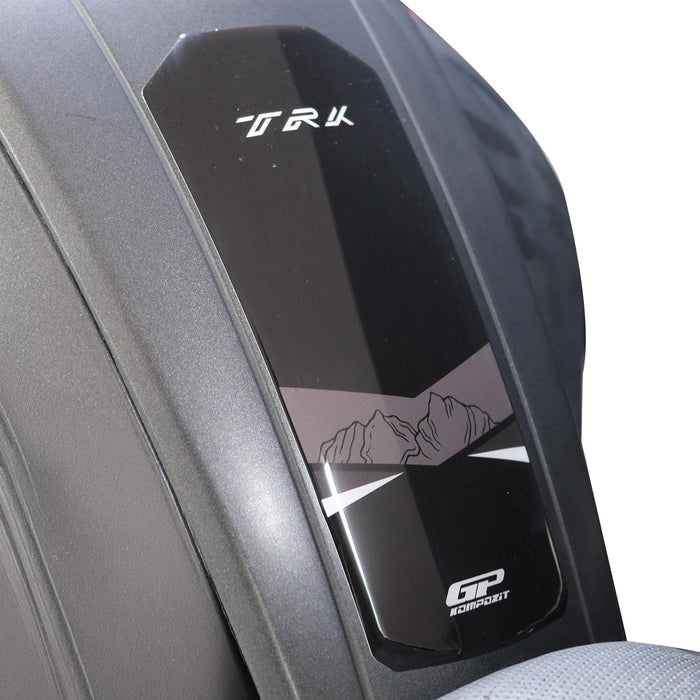 GP Kompozit Tank Pad / Fuel Tank Protector Black Compatible with Benelli TRK 502 / TRK 502X 2018-2024
