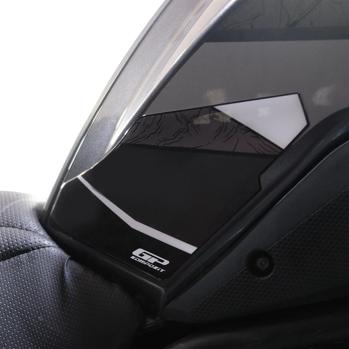 GP Kompozit Tank Pad / Fuel Tank Protector Black Compatible with Benelli TRK 502 / TRK 502X 2018-2024