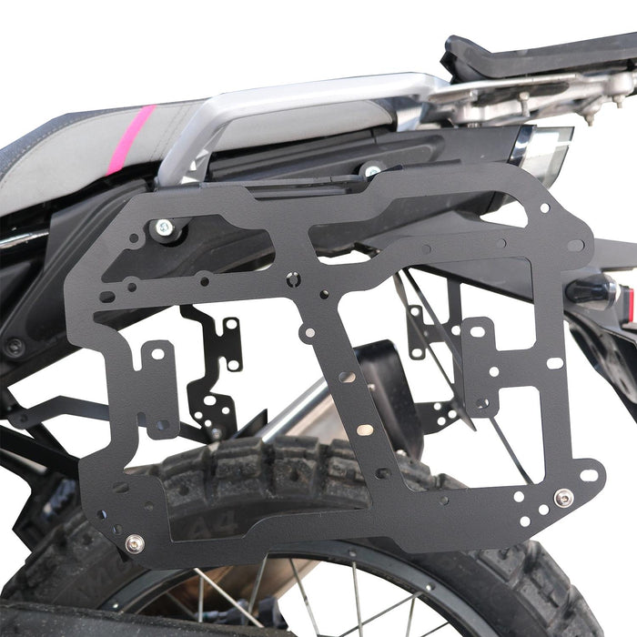 GP Kompozit Side Pannier Racks / Bag Supports Black Compatible with CF Moto 450MT 2024-2026