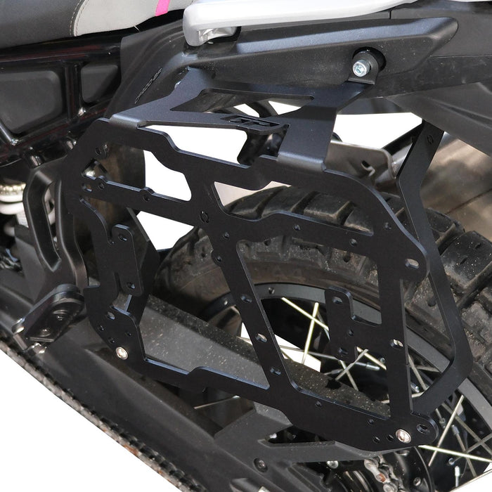 GP Kompozit Side Pannier Racks / Bag Supports Black Compatible with CF Moto 450MT 2024-2026
