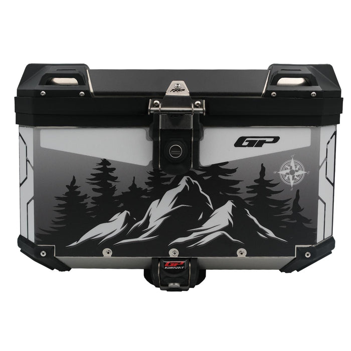 GP Kompozit Universal 45 lt Aluminum Motorcycle Top Case DSN05