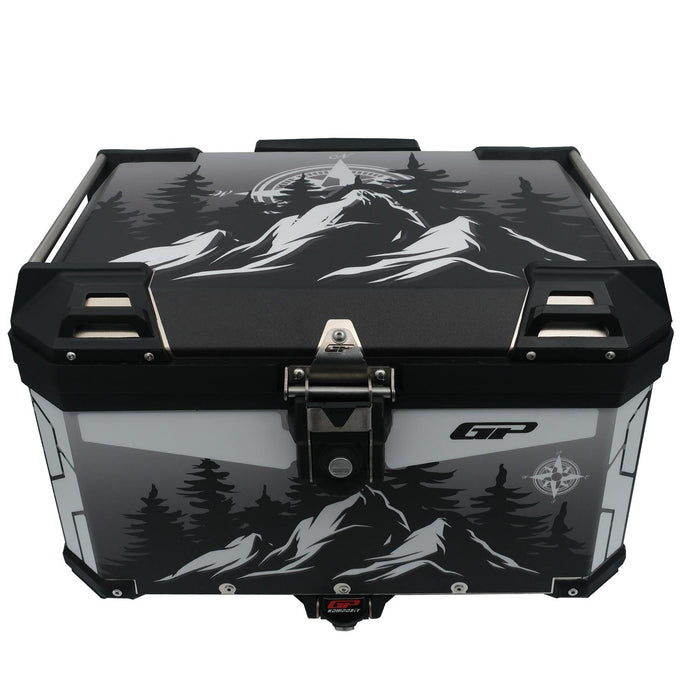 GP Kompozit Universal 45 lt Aluminum Motorcycle Top Case DSN05