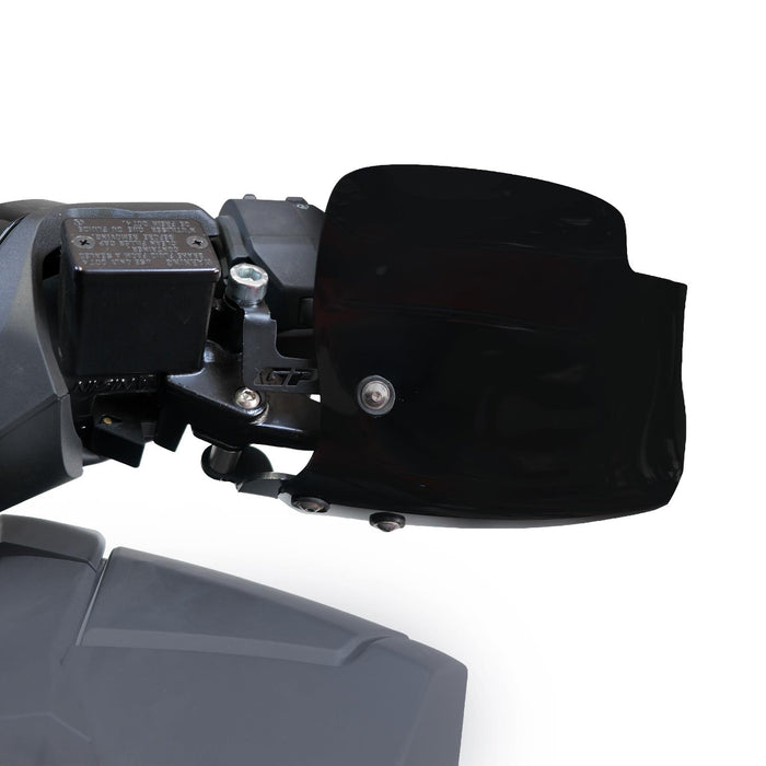 Paramanos / Protector de palanca GP Kompozit Negro Compatible con Honda Forza 250 / Forza 300 / Forza 350 / NSS300 / NSS350 2025-2026