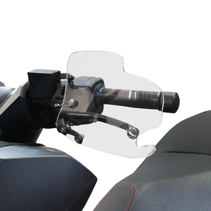 GP Kompozit Handguards / Lever Protector Transparent Compatible with Honda Forza 250 / Forza 300 / Forza 350 / NSS300 / NSS350 2025-2026