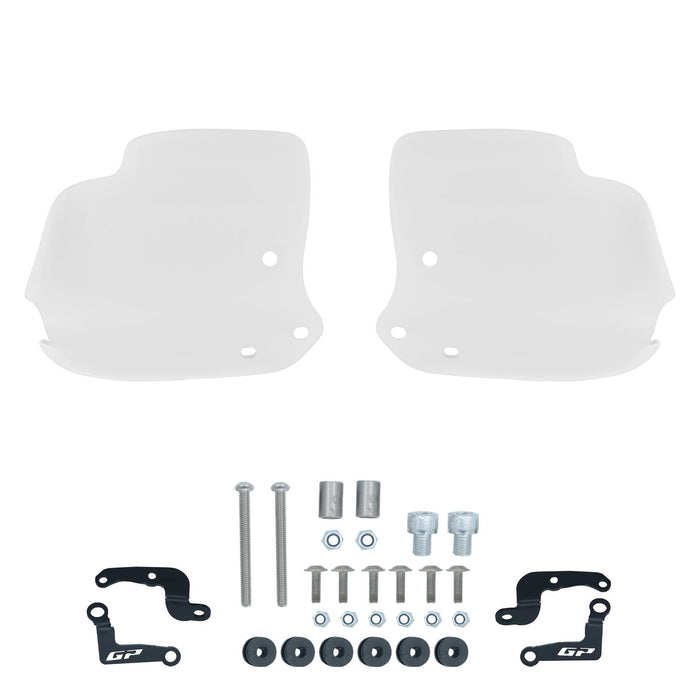 GP Kompozit Handguards / Lever Protector Transparent Compatible with Honda Forza 250 / Forza 300 / Forza 350 / NSS300 / NSS350 2025-2026