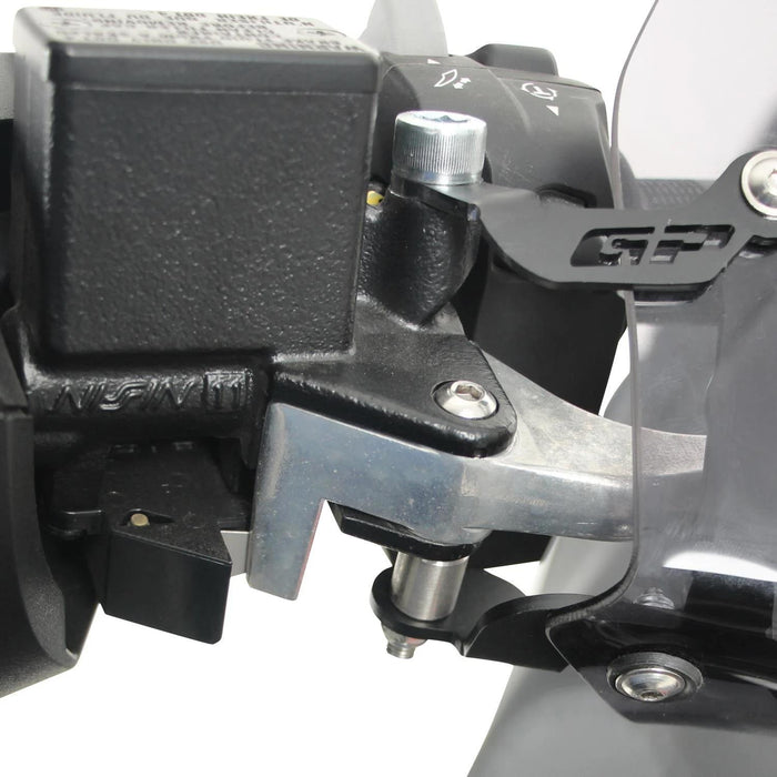 GP Kompozit Cubremanos / Protector de Manetas Transparente Compatible con Honda Honda Forza 250 / Forza 300 / Forza 350 / NSS300 / NSS350 2021-2022