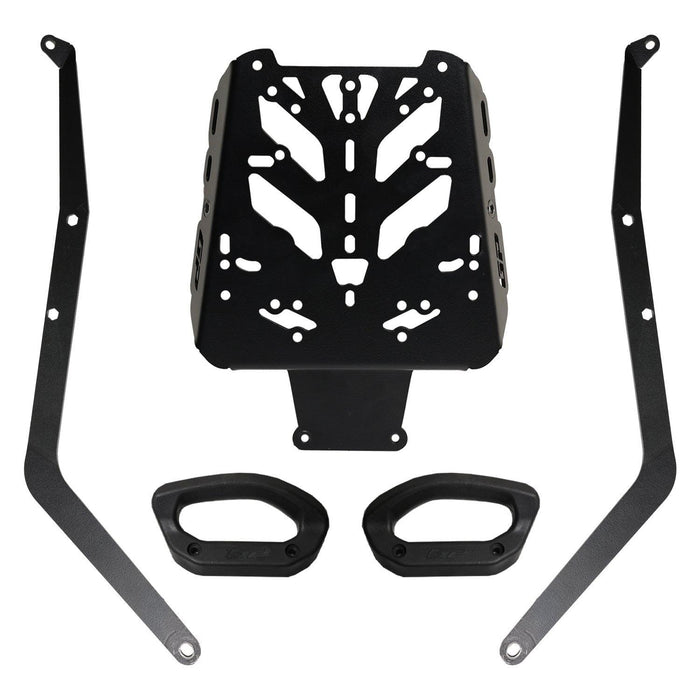 GP Kompozit Rear Luggage Rack / Top Case Carrier Black Compatible with Peugeot PM-02 2024-2025