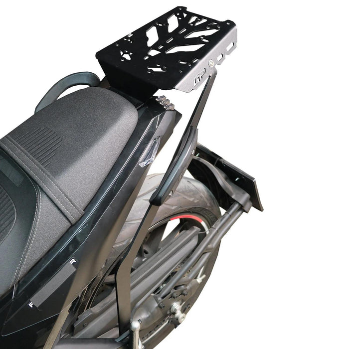 GP Kompozit Rear Luggage Rack / Top Case Carrier Black Compatible with Peugeot PM-02 2024-2025