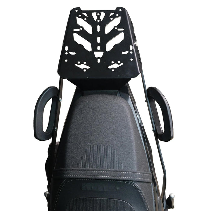 GP Kompozit Rear Luggage Rack / Top Case Carrier Black Compatible with Peugeot PM-02 2024-2025