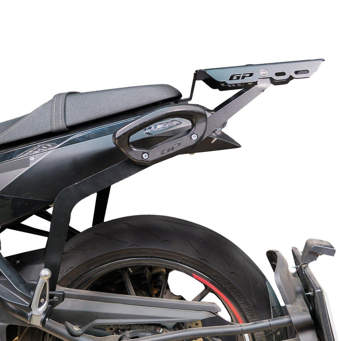 GP Kompozit Rear Luggage Rack / Top Case Carrier Black Compatible with Peugeot PM-02 2024-2025
