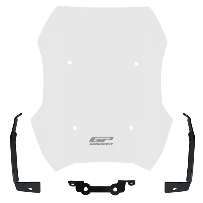 GP Kompozit Sport Windshield / Windscreen Transparent Compatible with Peugeot PM-02 2024-2025