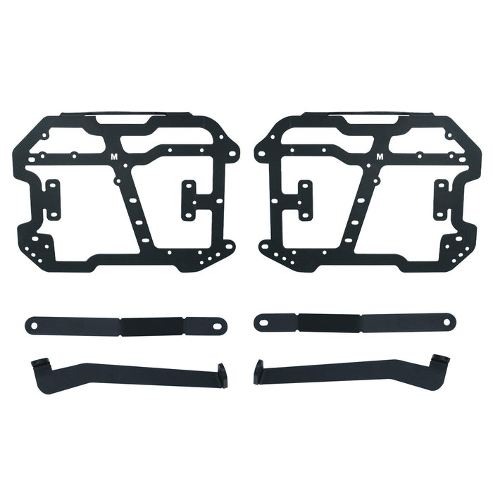 GP Kompozit Side Pannier Racks / Bag Supports Black Compatible with Bajaj Dominar 250 / Dominar 400 2020-2026