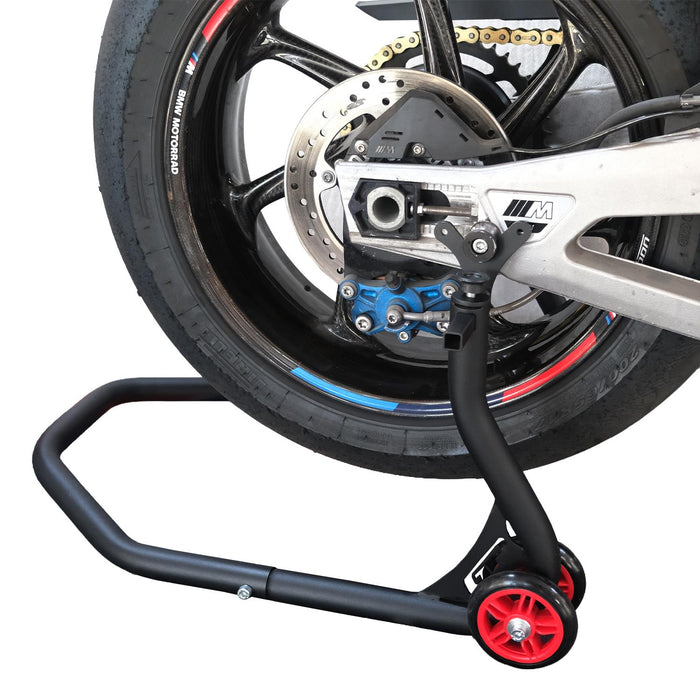 GP Kompozit Universal Disassemblable Rear Paddock Stand – Wheel Chock Motorcycle Lift Stand