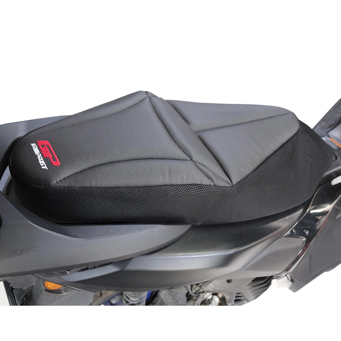 GP Kompozit Motorcycle Seated Cover Protector Waterproof Black Compatible For Yamaha NMAX 125 / NMAX 155 2015-2026