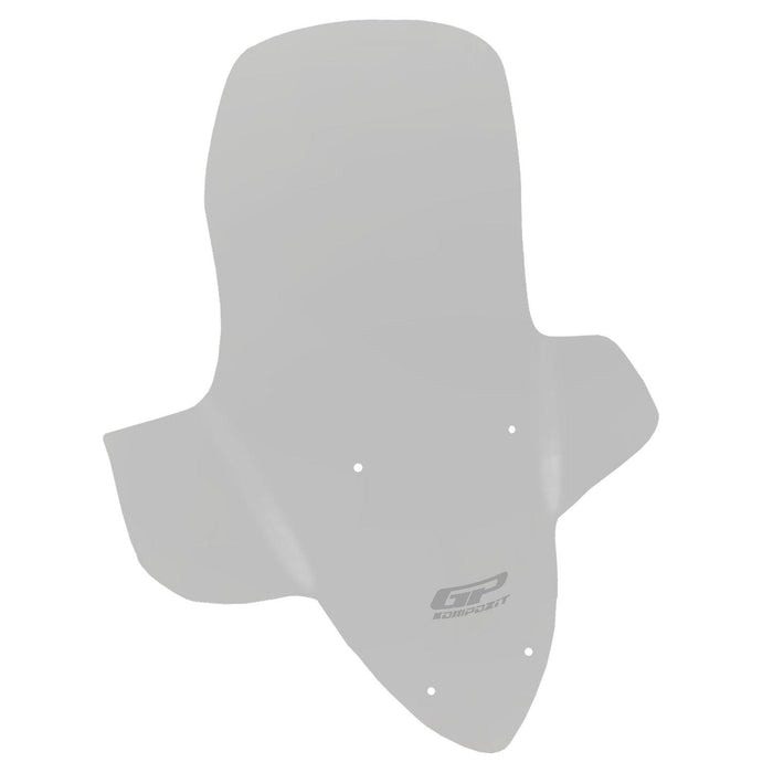 GP Kompozit Touring Windshield / Windscreen Smoked Compatible with SYM Joymax Z 250 / Joymax Z+ 250 2023-2026