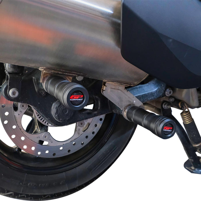 GP Kompozit Exhaust Crash Frame Slider Black Compatible For BMW C 400 GT 2025-2026