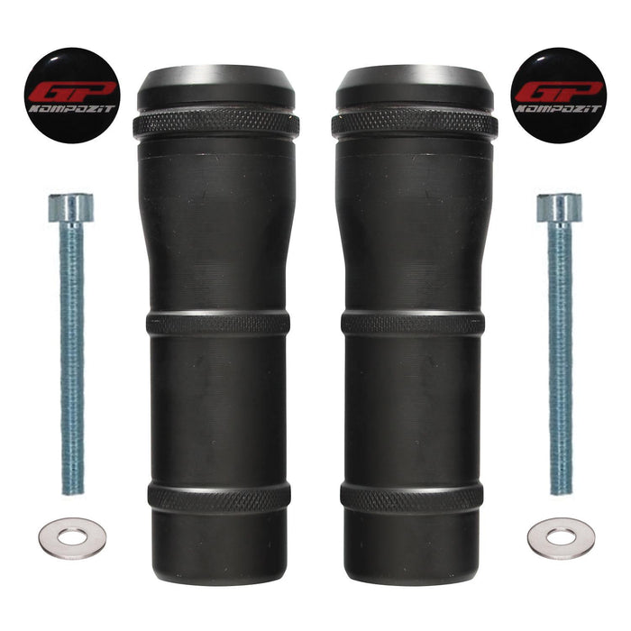 GP Kompozit Exhaust Crash Frame Slider Black Compatible For BMW C 400 GT 2025-2026