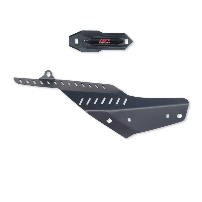 GP Kompozit Exhaust Guard Cover Black Compatible For Honda CBR500R 2025-2026