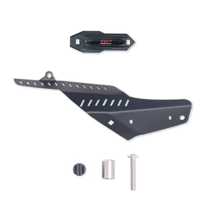 GP Kompozit Exhaust Guard Cover Black Compatible For Honda CBR500R 2025-2026