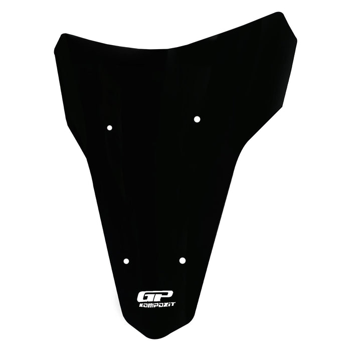 GP Kompozit Touring Windshield / Windscreen Black Compatible with Yamaha MT-07 Tracer 2020-2024