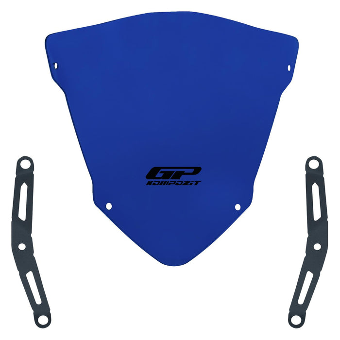 GP Kompozit Sport Windshield Windscreen Blue Compatible For Yamaha MT-25 / MT-03 2020-2026