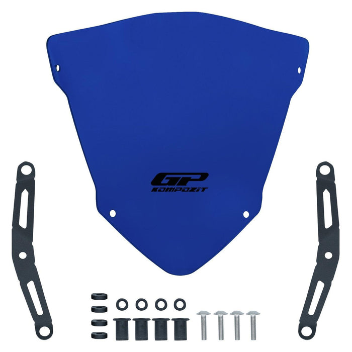 GP Kompozit Sport Windshield Windscreen Blue Compatible For Yamaha MT-25 / MT-03 2020-2026