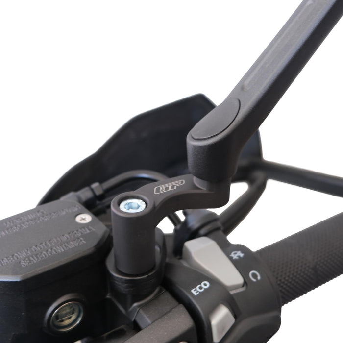 GP Kompozit Mirror Riser Extenders Black Compatible For Zontes ZT250T-G 2026