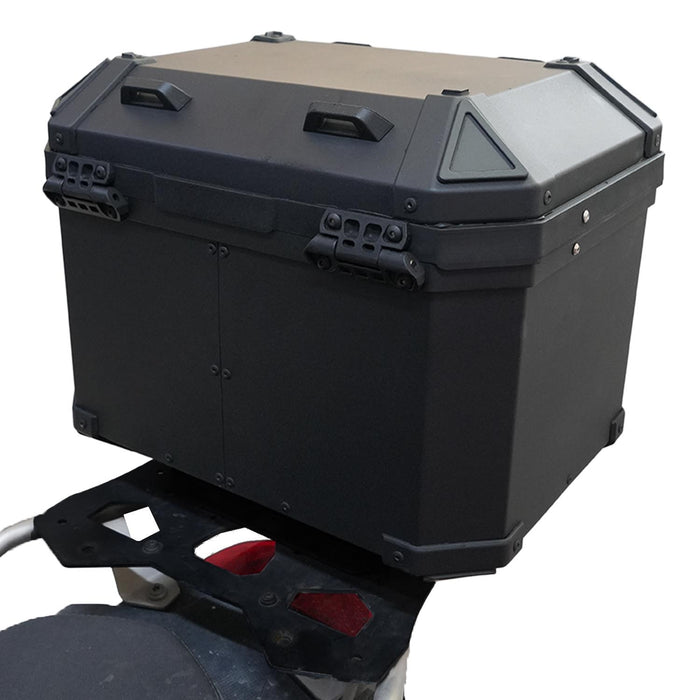 GP Kompozit Universal 32 lt Aluminum Motorcycle Top Case Black
