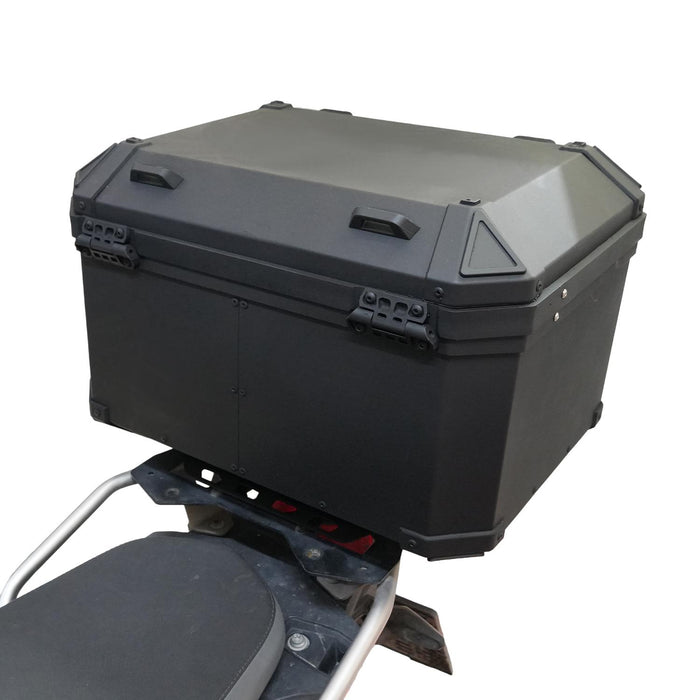 GP Kompozit Universal 58 lt Aluminum Motorcycle Top Case Black