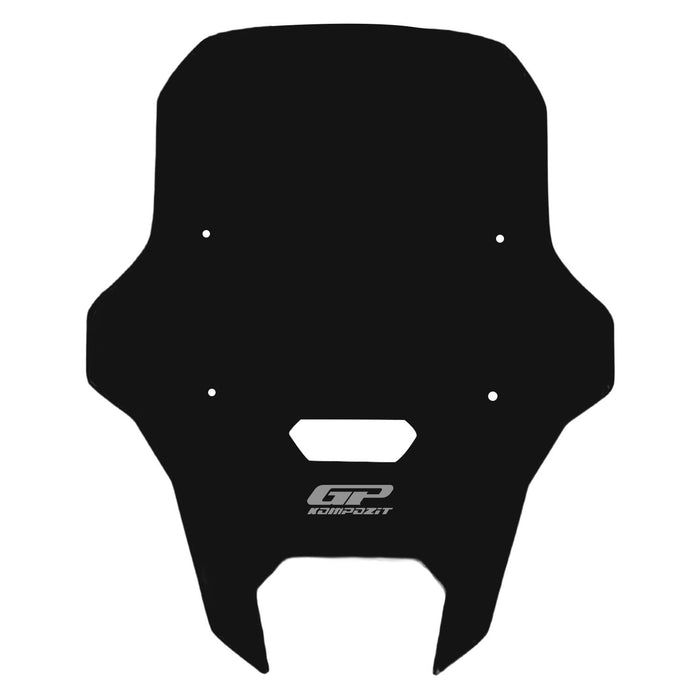 GP Kompozit Short Windshield Windscreen Black Compatible For Yamaha WR 125R 2025-2026