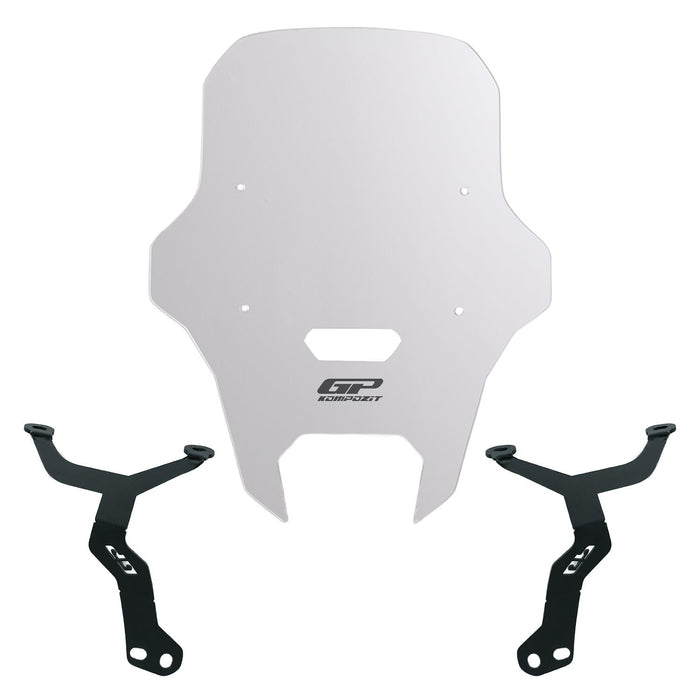 GP Kompozit Short Windshield Windscreen Clear Compatible For Yamaha WR 125R 2025-2026