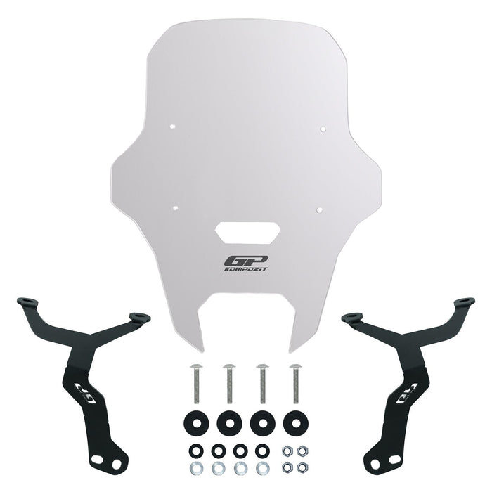 GP Kompozit Short Windshield Windscreen Clear Compatible For Yamaha WR 125R 2025-2026