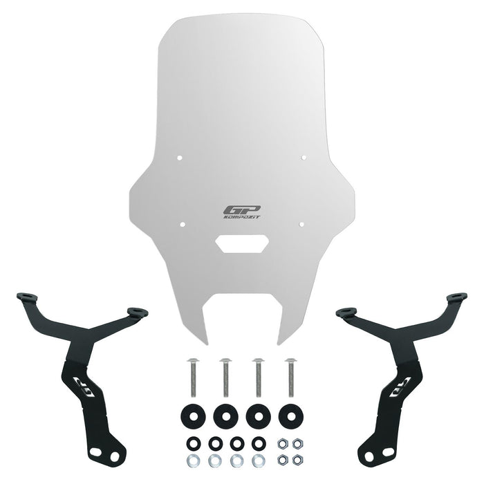GP Kompozit Windshield Windscreen Clear Compatible For Yamaha WR 125R 2025-2026