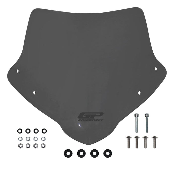 GP Kompozit Windshield Windscreen Smoked Compatible For Honda CB500F 2014-2020