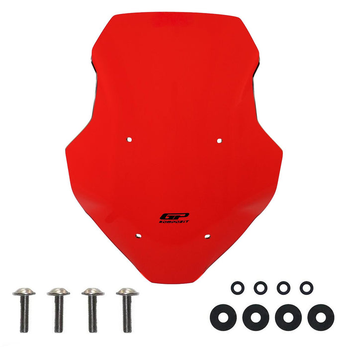 GP Kompozit Windshield Windscreen Red Compatible For Honda X-ADV 2021-2026