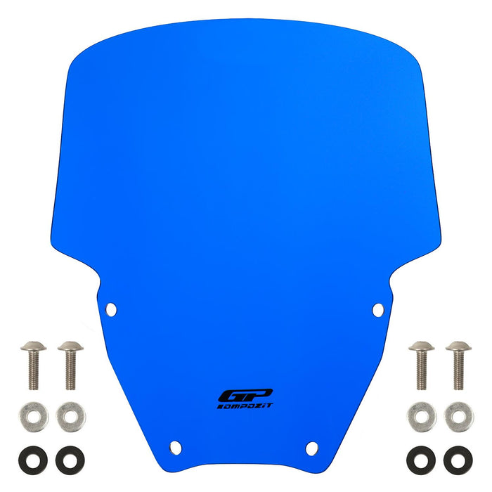 GP Kompozit Sport Windshield Windscreen Blue Compatible For Honda Forza 250 / Forza 350 / NSS350 2021-2026