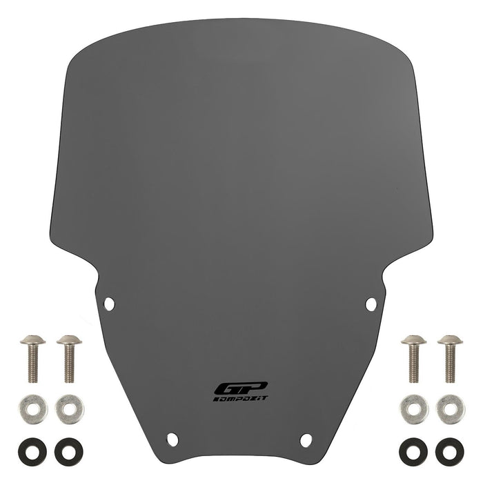 GP Kompozit Sport Windshield Windscreen Gray Compatible For Honda Forza 250 / Forza 350 / NSS350 2021-2026