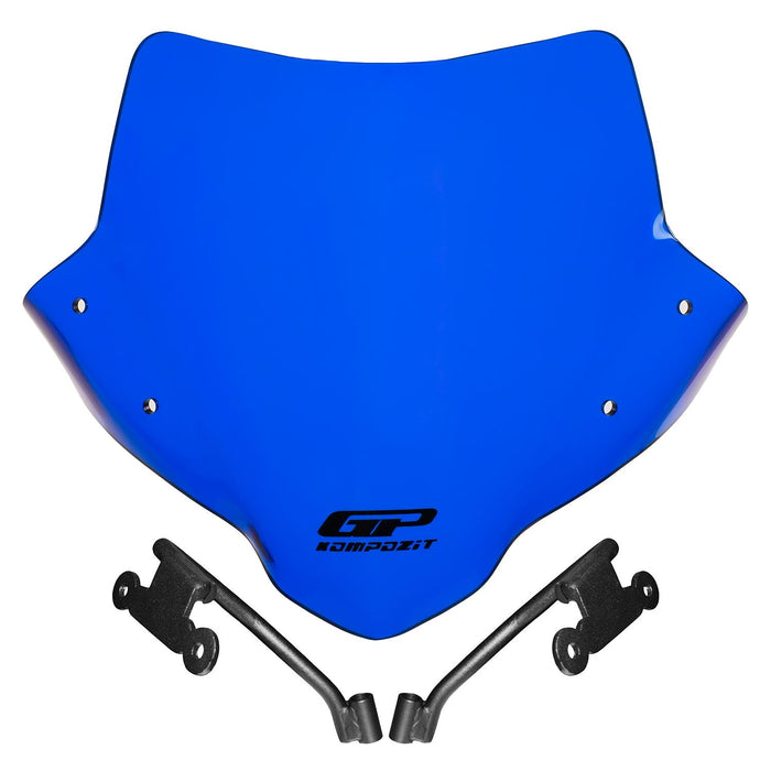 GP Kompozit Windshield Windscreen Blue Compatible For Honda CB500 Hornet 2024-2025