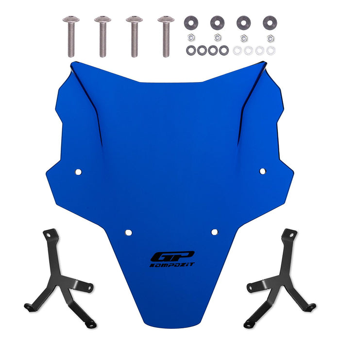 GP Kompozit Windshield Windscreen Blue Compatible For Honda CB750 Hornet 2025-2026