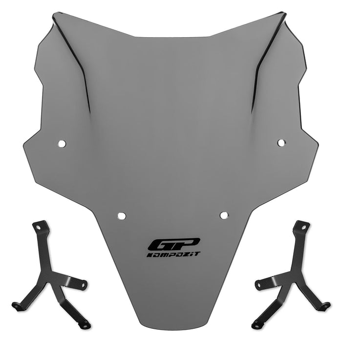 GP Kompozit Windshield Windscreen Gray Compatible For Honda CB750 Hornet 2025-2026