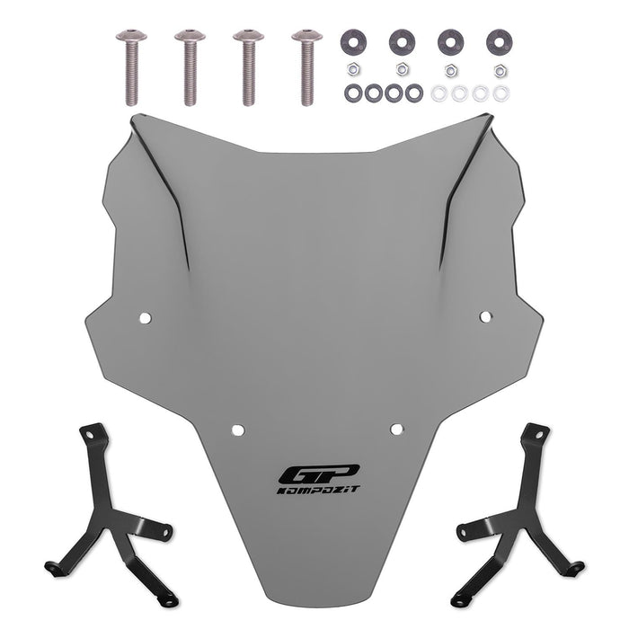 GP Kompozit Windshield Windscreen Gray Compatible For Honda CB750 Hornet 2025-2026